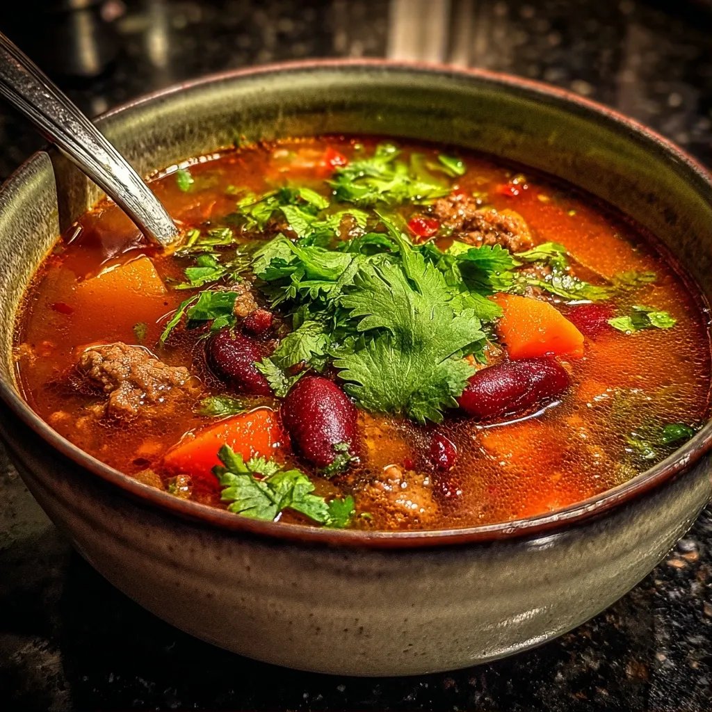 Chili Con Carne Suppe