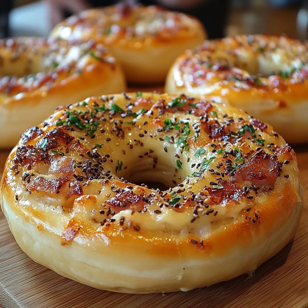 Mit Quiche gefüllte Bagels: Ein Unglaubliches Ultimatives Rezept