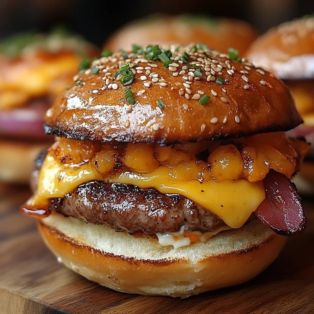 Herzhafte Frühstücks-Slider: Ein Unglaubliches Ultimatives Rezept für 6 Personen