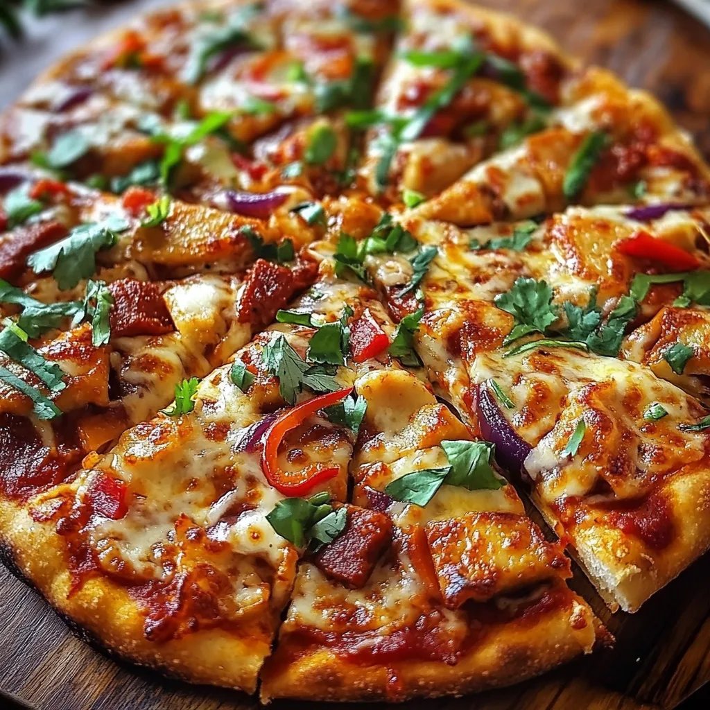 Chili-Knoblauch-Hähnchenpizza: Ein Unglaublich Ultimatives Rezept für 5 Freunde