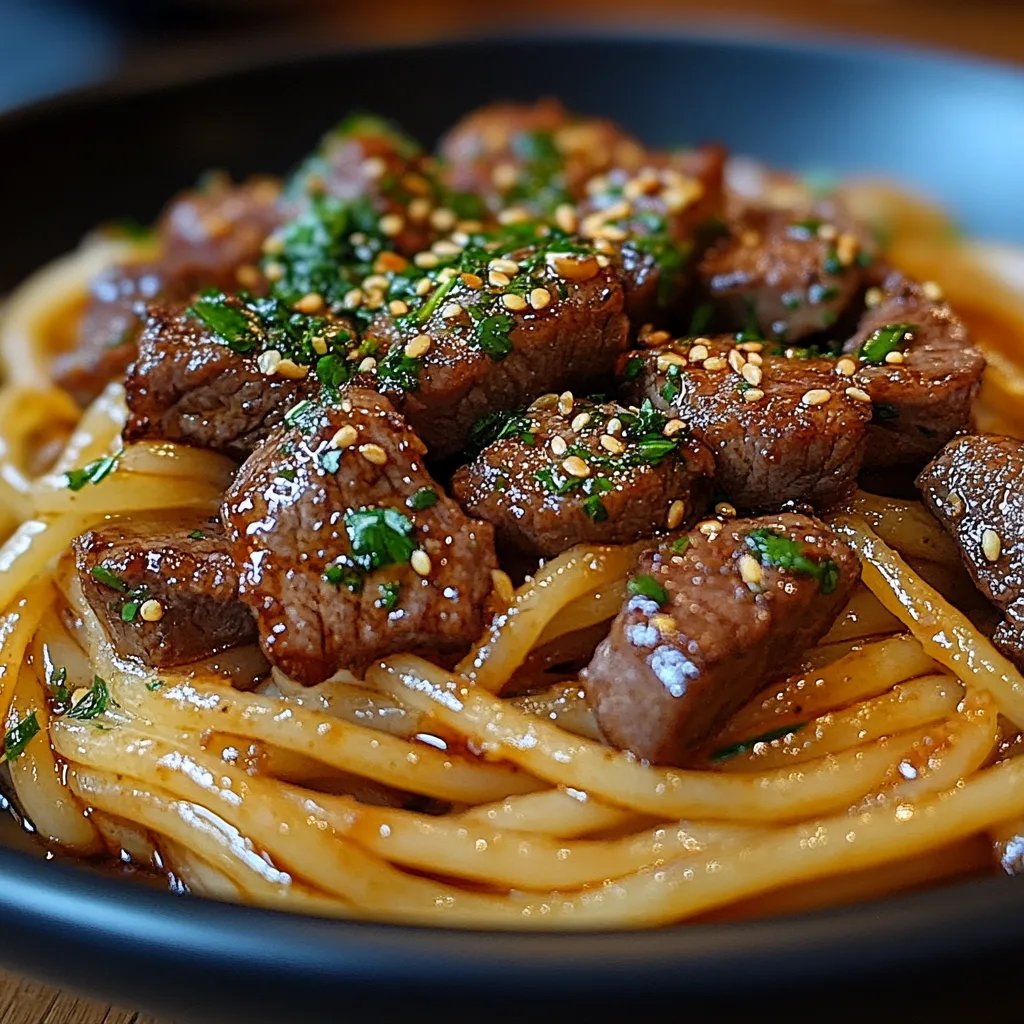 <p>Süß-würzige Knoblauch-Steak-Pasta: Ein Unglaubliches Ultimatives Rezept für 4 Personen</p>