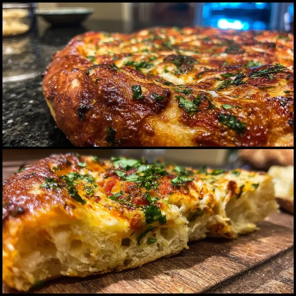 Blätterteig Schnecken Pizza