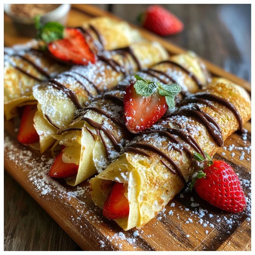 Crêpes Dünn Französisch
