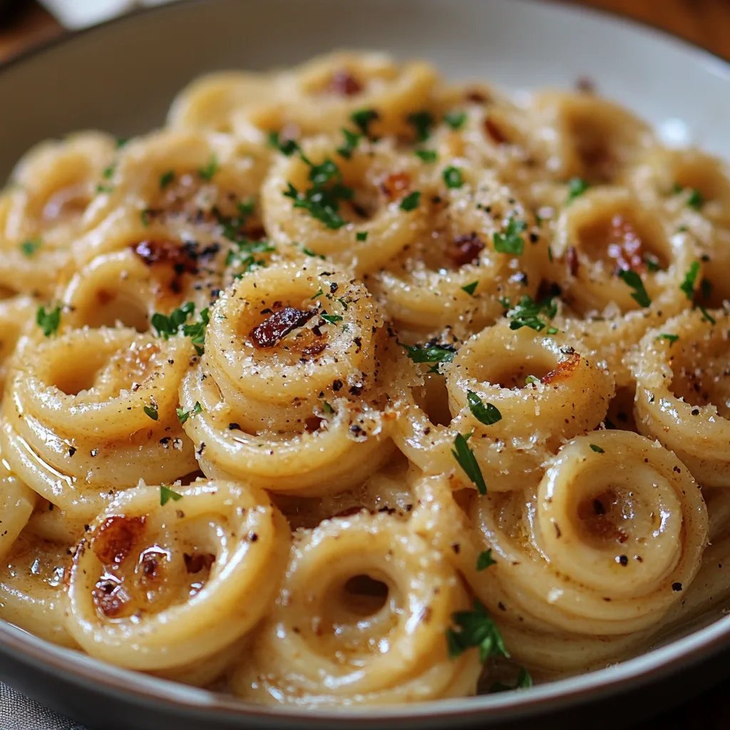 Karamellisierte Zwiebelpasta: Ein Unglaubliches Ultimatives Rezept für 4 Personen