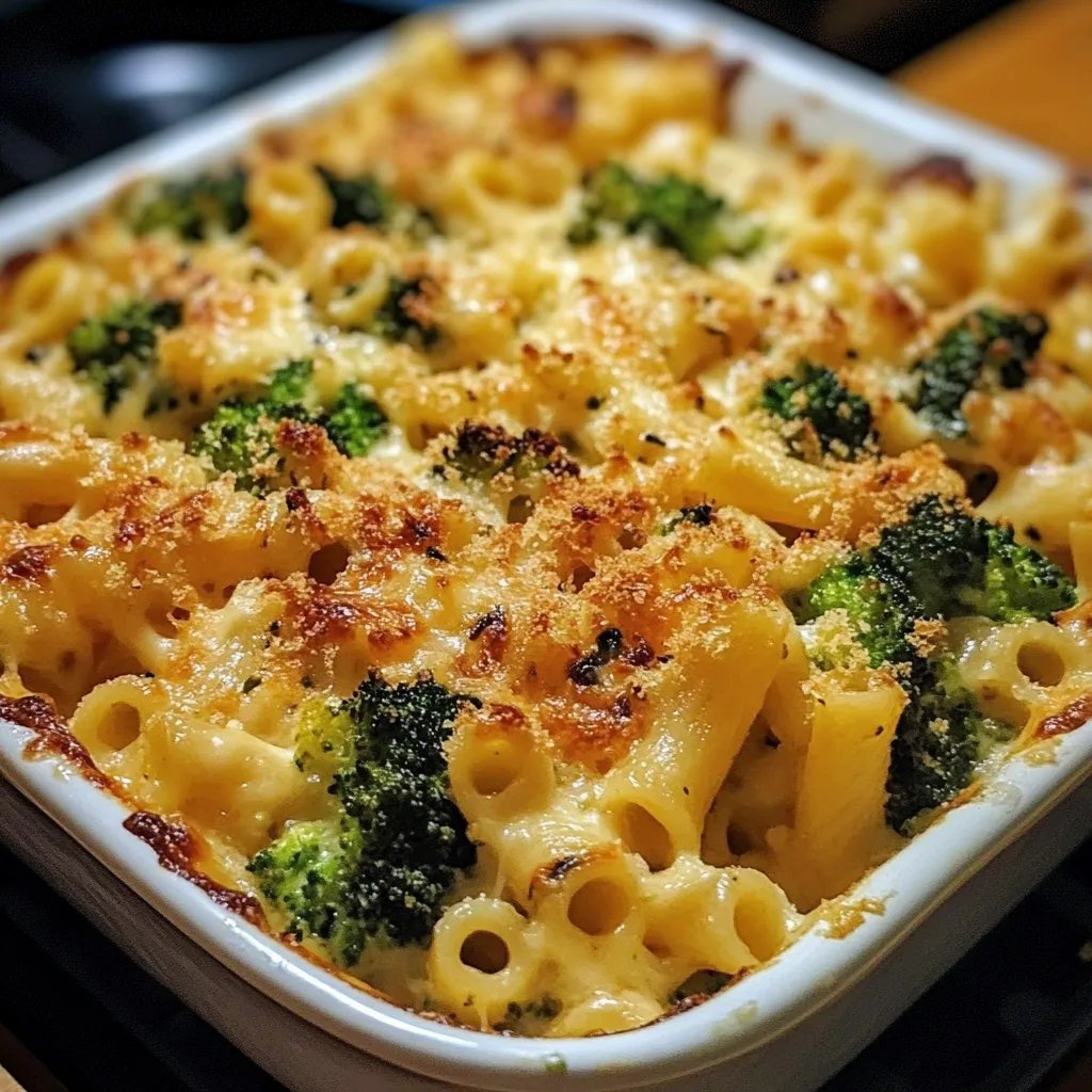 Nudelauflauf mit Brokkoli
