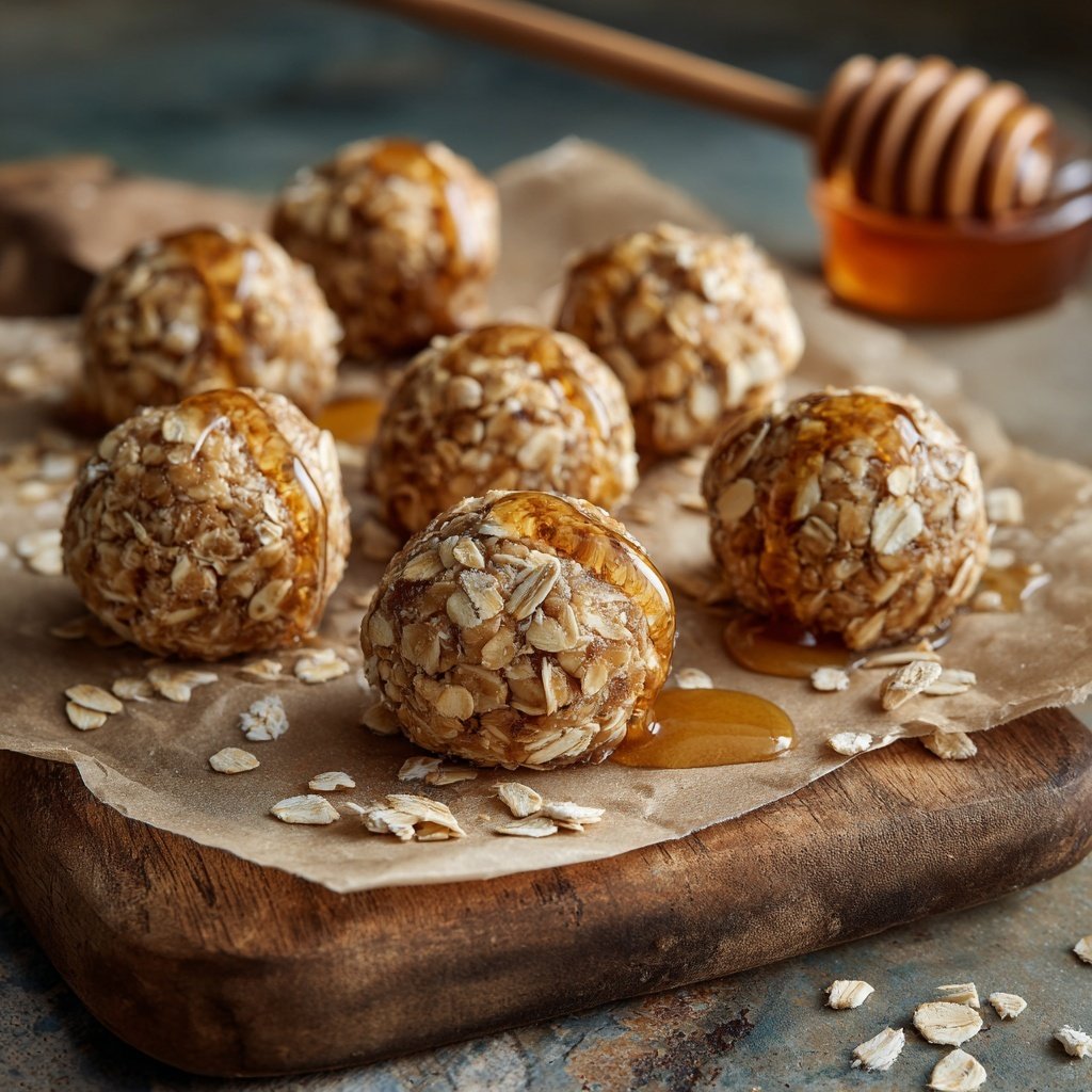Nussige Vanille Energie Bites