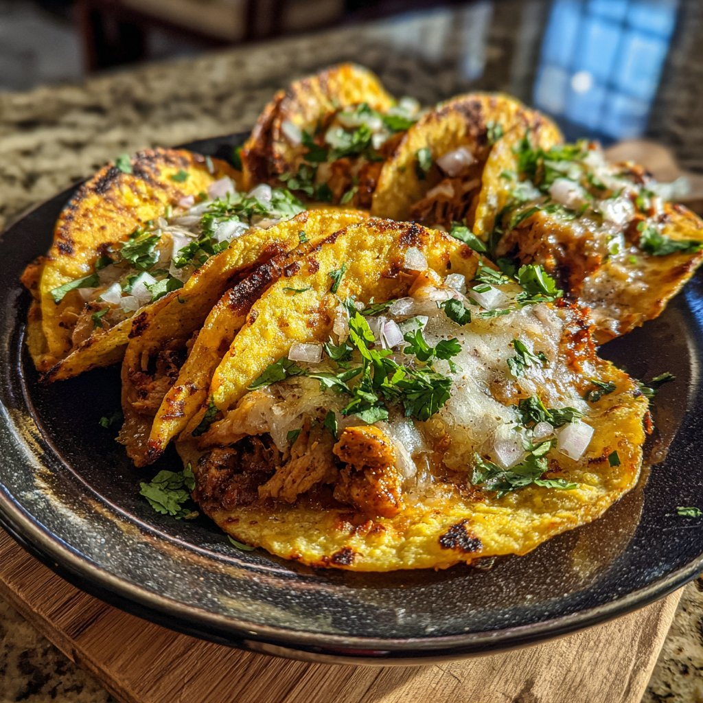 Knusprige Hähnchen Taco Pfanne