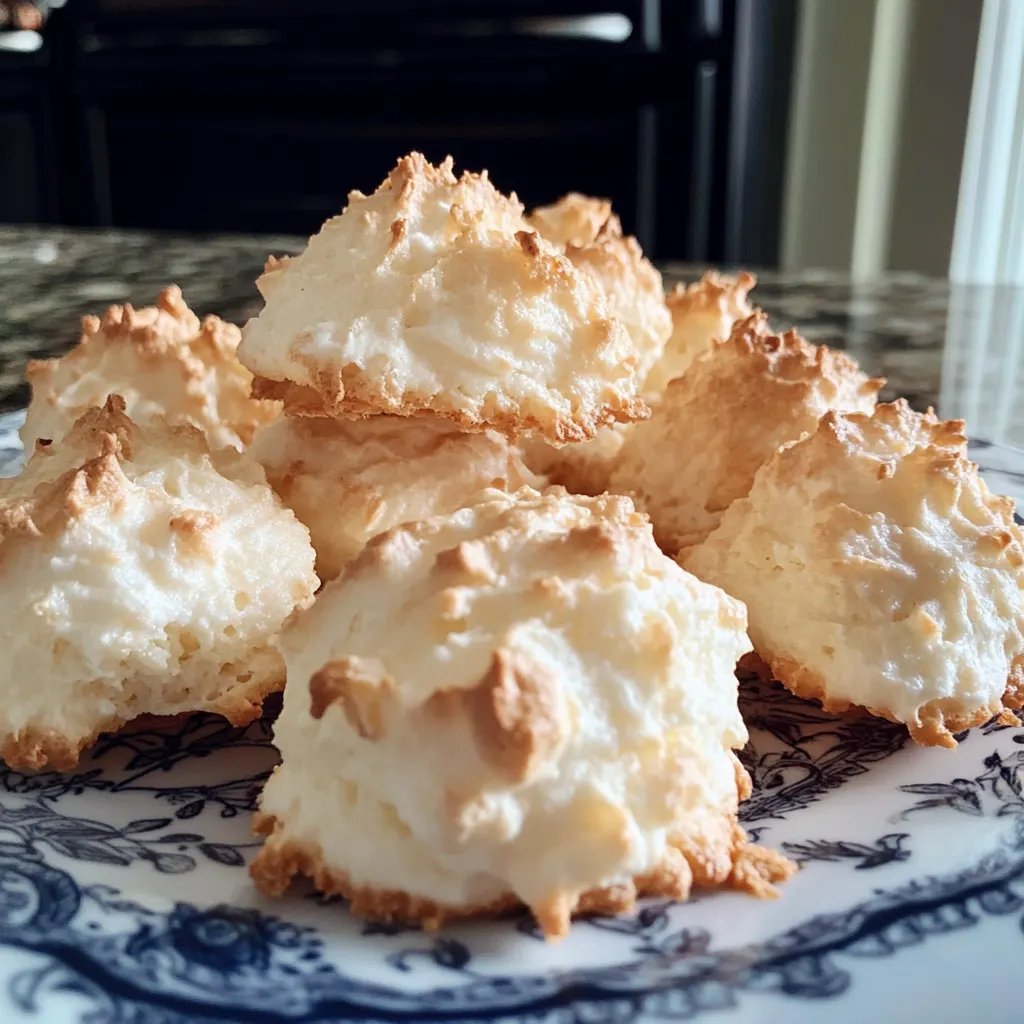 Omas Kokosmakronen - supersaftig