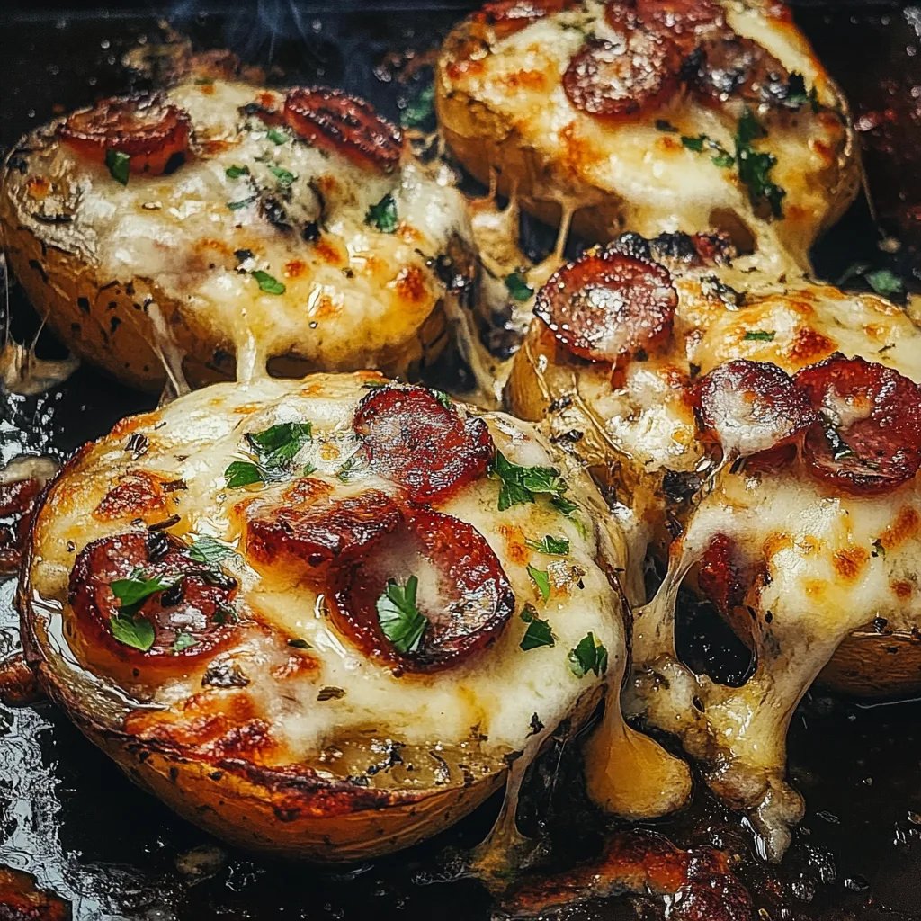 Gefüllte Kartoffeln Nach Flammkuchen-Art