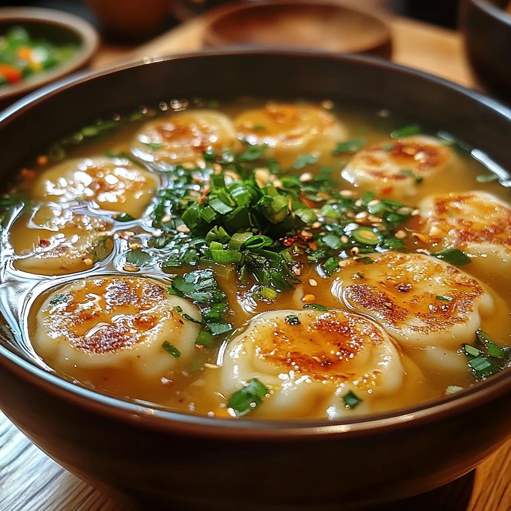 Thailändische Potsticker-Suppe: Ein Unglaubliches Ultimatives Rezept für 4 Personen