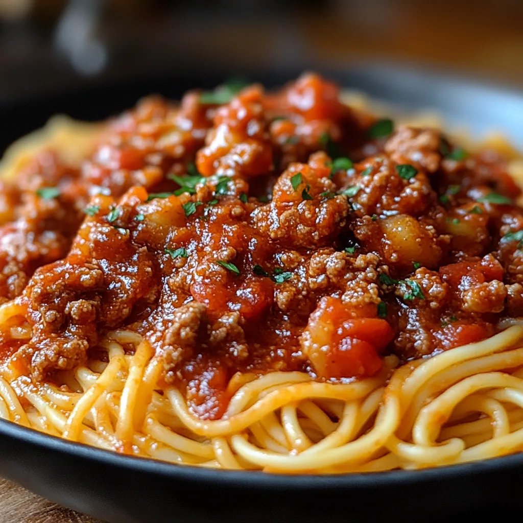 Hausgemachte Bolognese-Soße: Ein Unglaubliches Ultimatives Rezept für 4 Personen