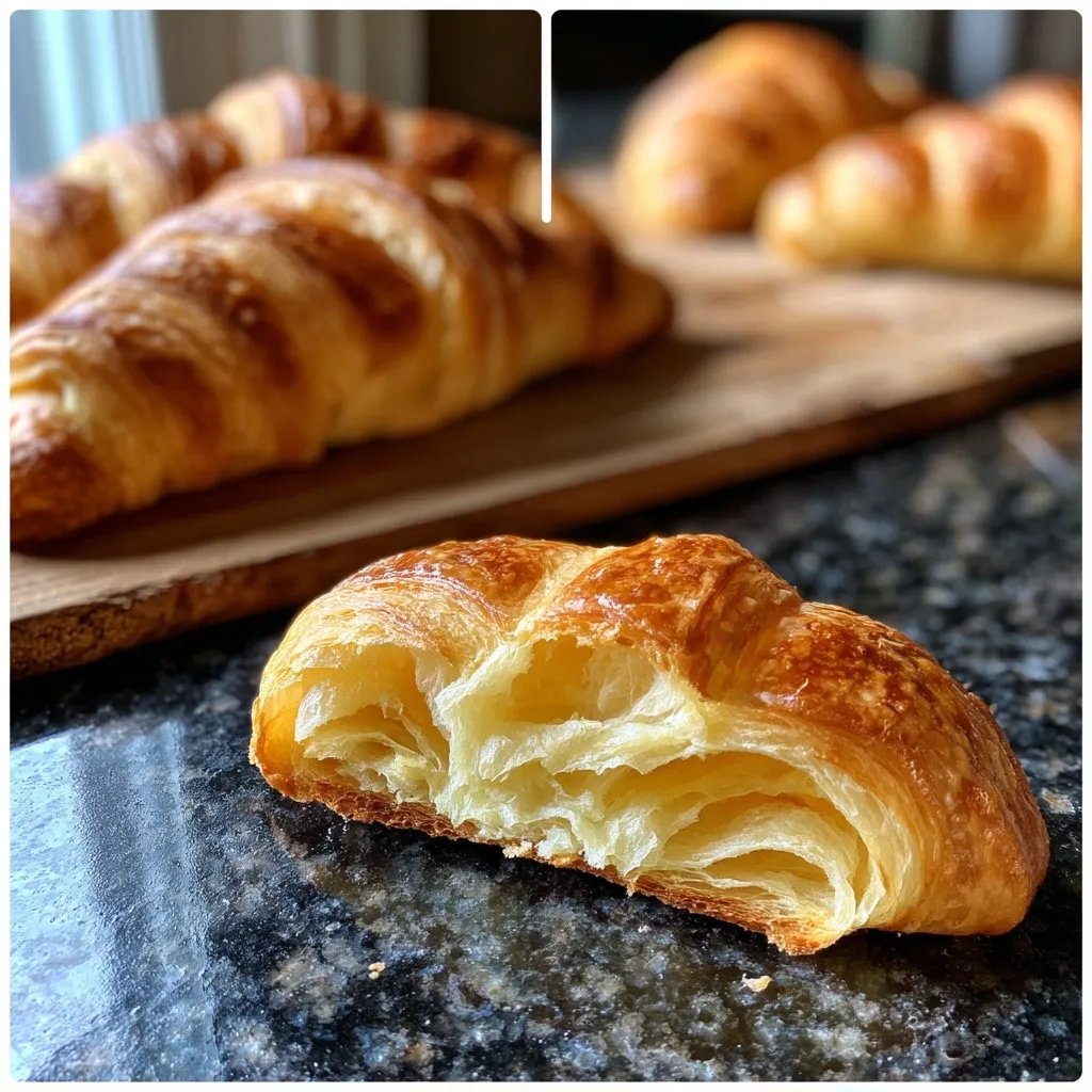 Blätterteig Croissants Schnell