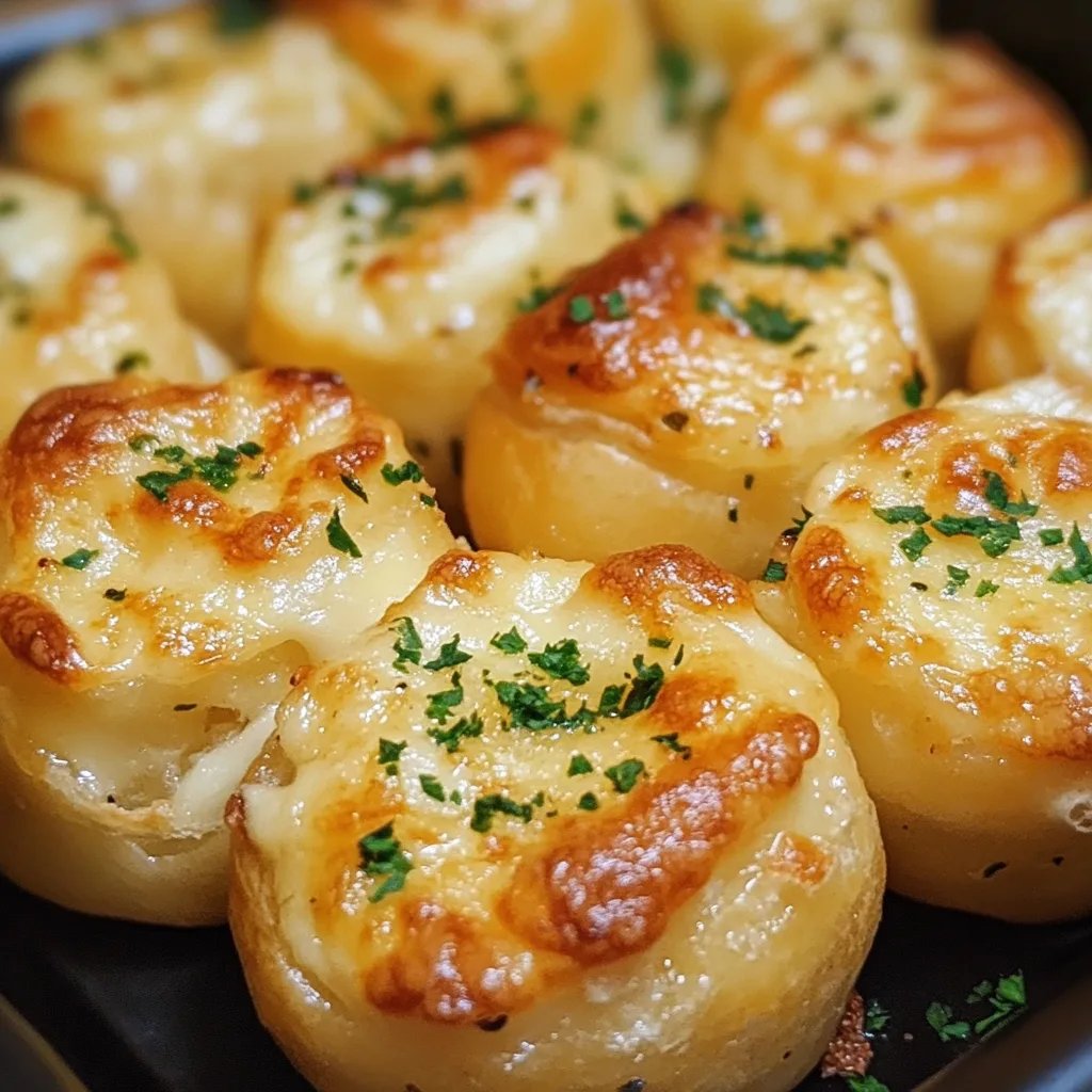 Käsige Knoblauchbrot Häppchen: Ein Unglaublich Ultimatives Rezept mit 5 Zutaten