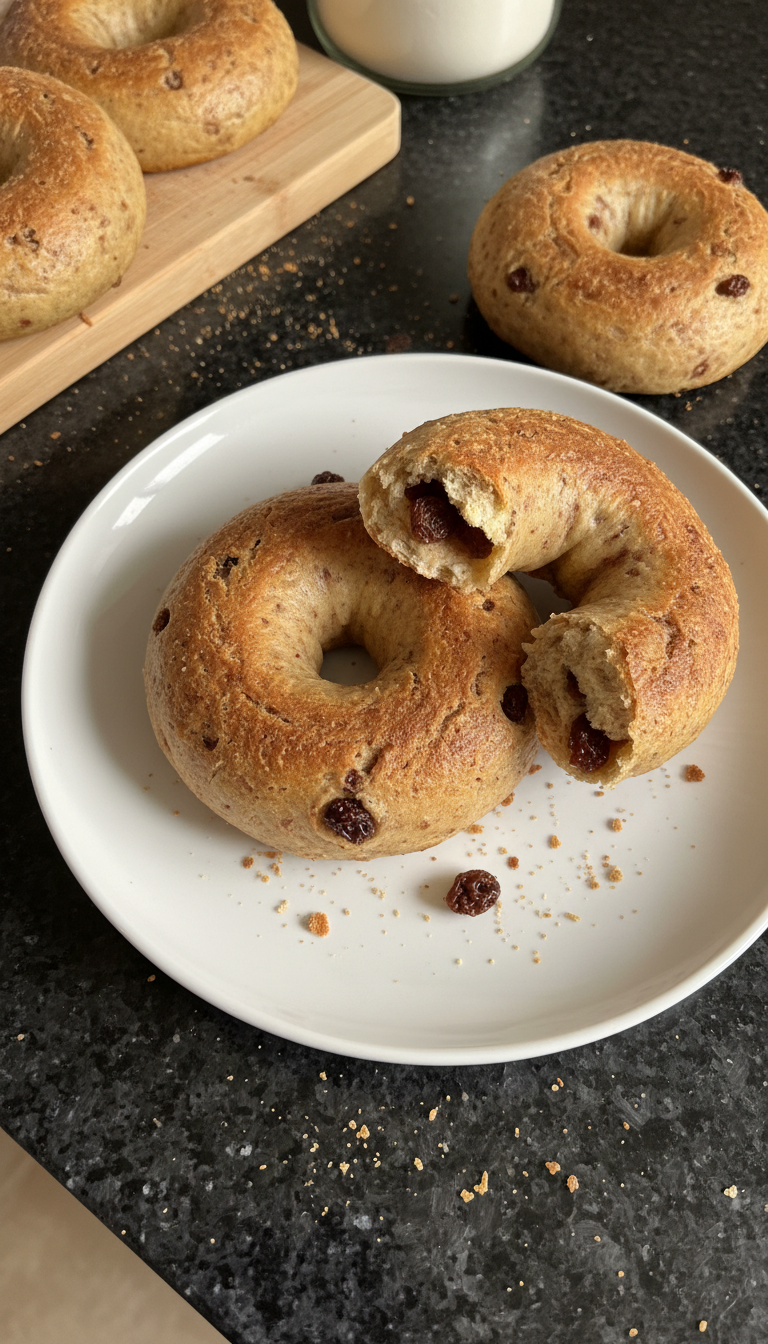 Zimt Rosinen Protein Bagels​