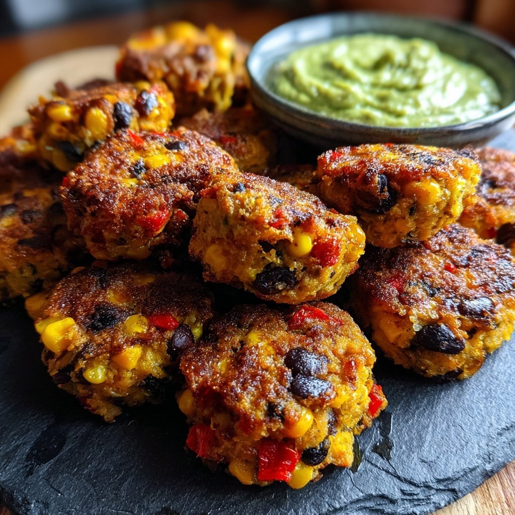 Herzhafte Südwestliche Gemüsehäppchen