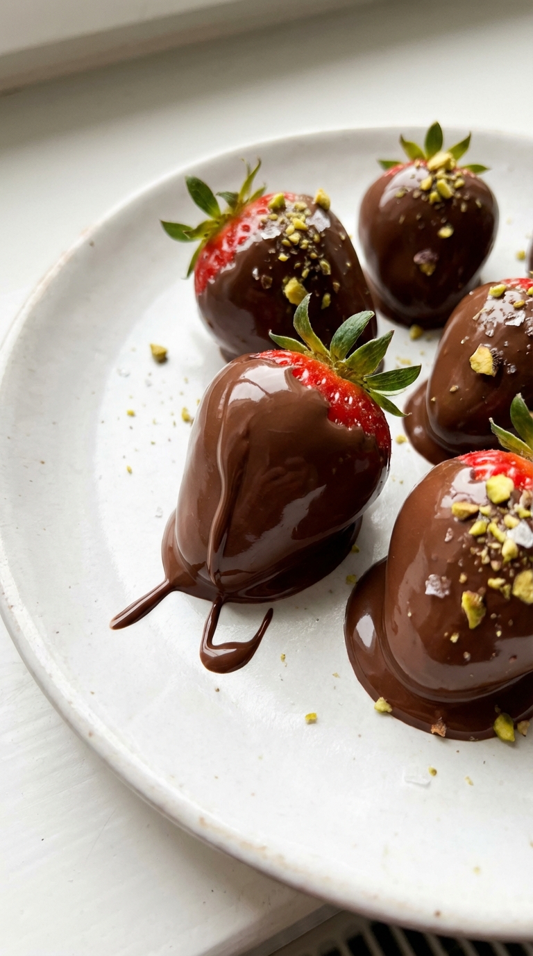 Traumhafte Dubai Schoko Erdbeeren