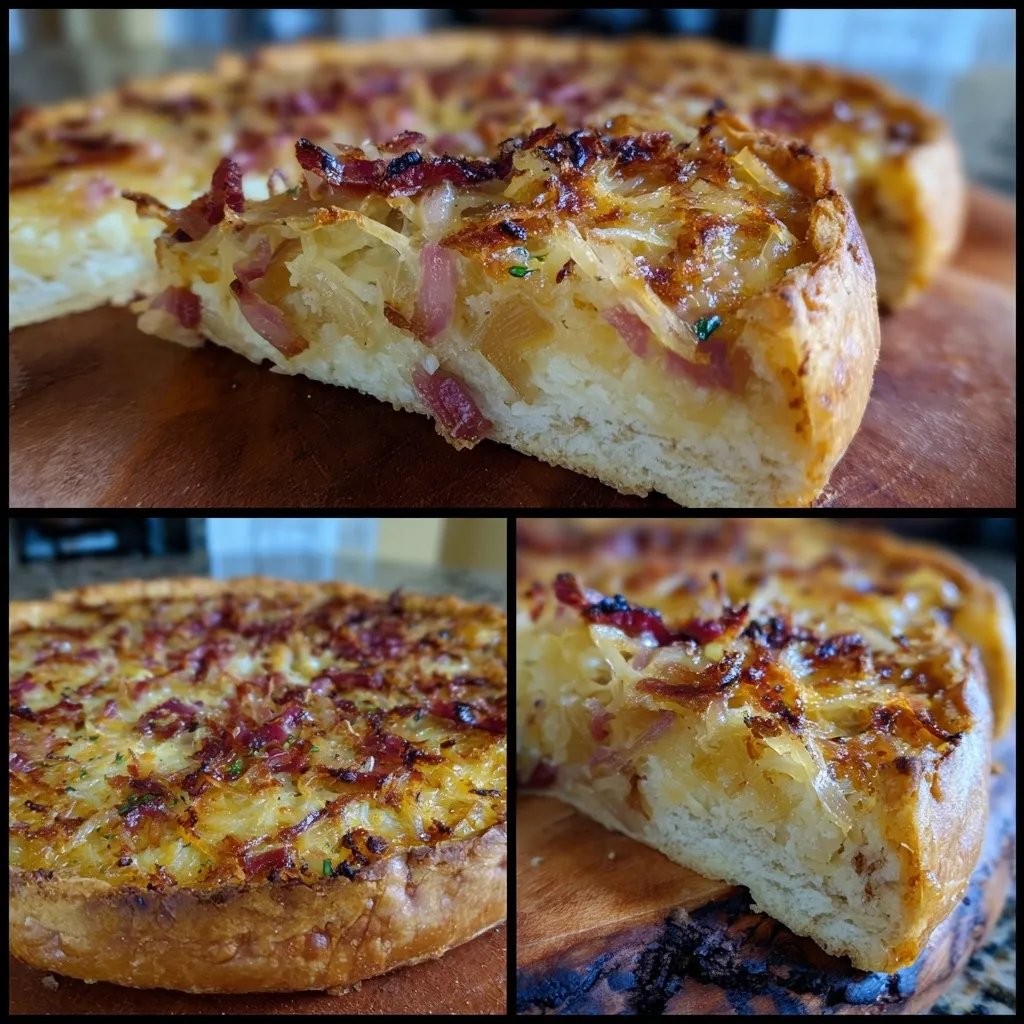 Zwiebelkuchen Mit Speck