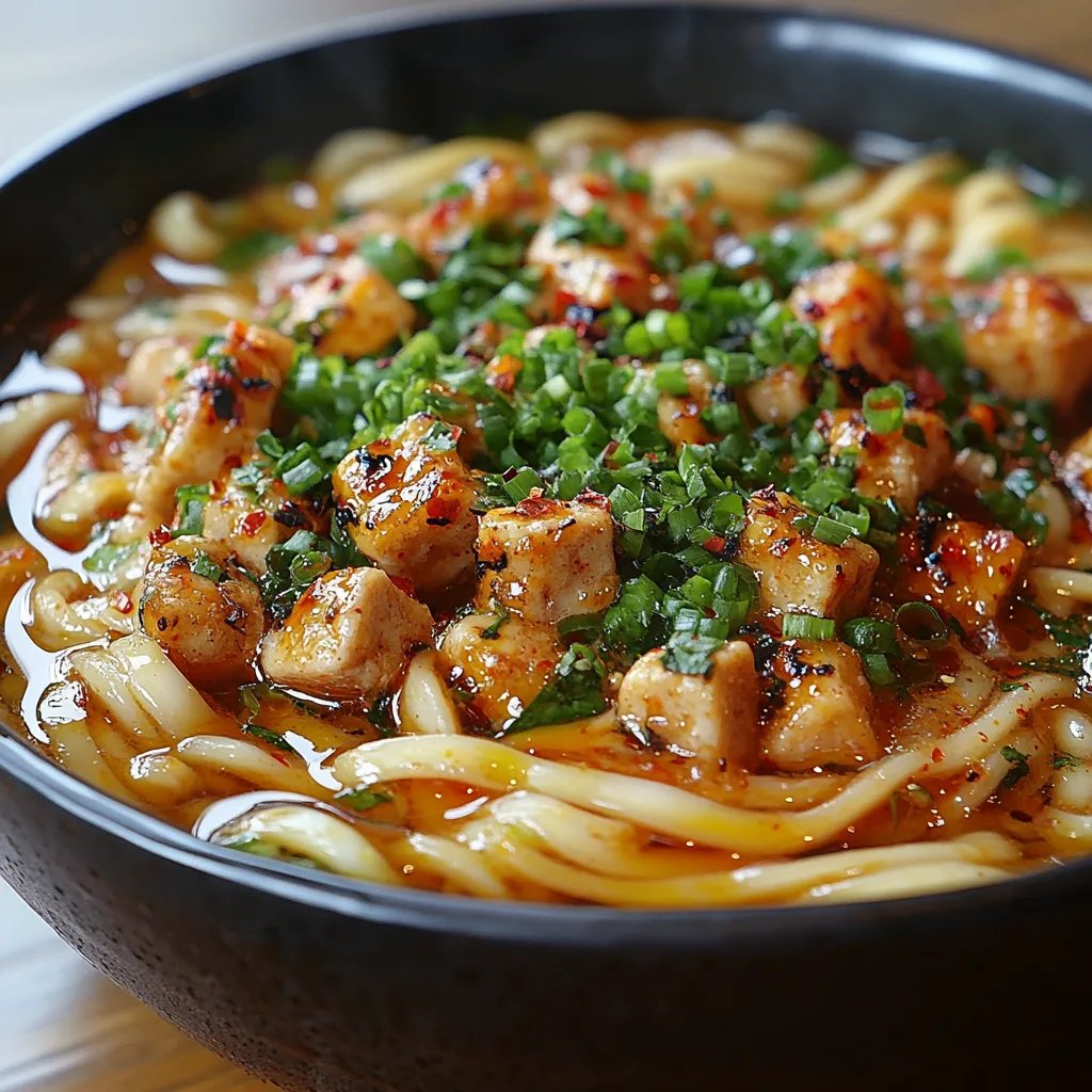 Chili Crisp Mazesoba: Ein Unglaublich Ultimatives Rezept für die perfekte Mahlzeit