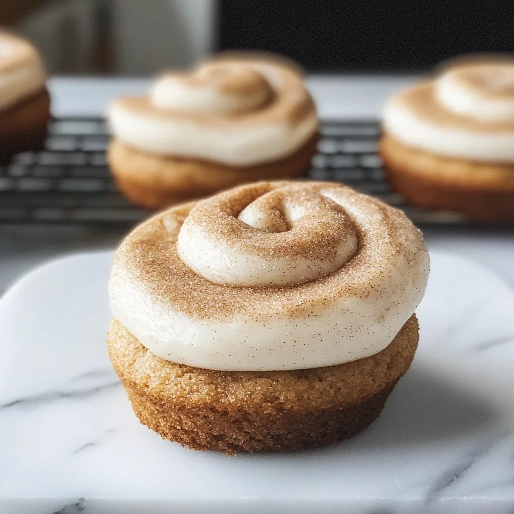 CRUMBL Snickerdoodle Cupcake Cookies