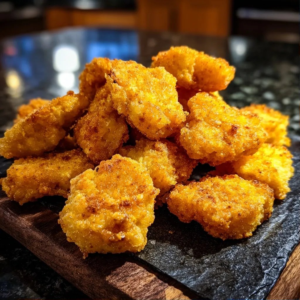 Knusprige Chicken Nuggets Ofen