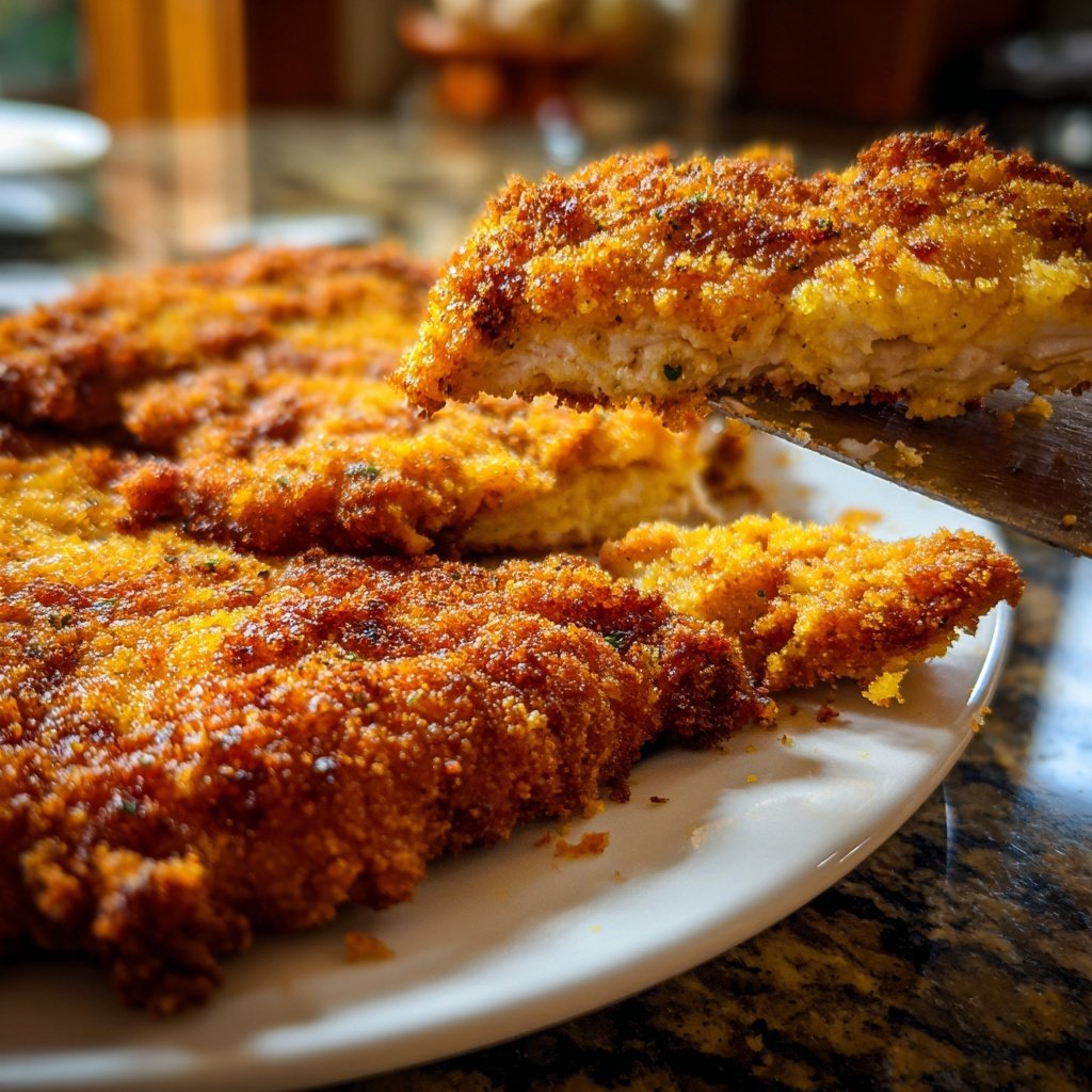 Knuspriges Hühnerschnitzel