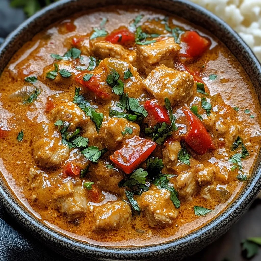 Thailändischer Huhn-Erdnuss-Eintopf: Ein Unglaubliches Ultimatives Rezept für 4 Personen