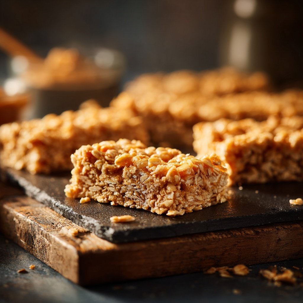 Kauzige Vanille-Haferriegel