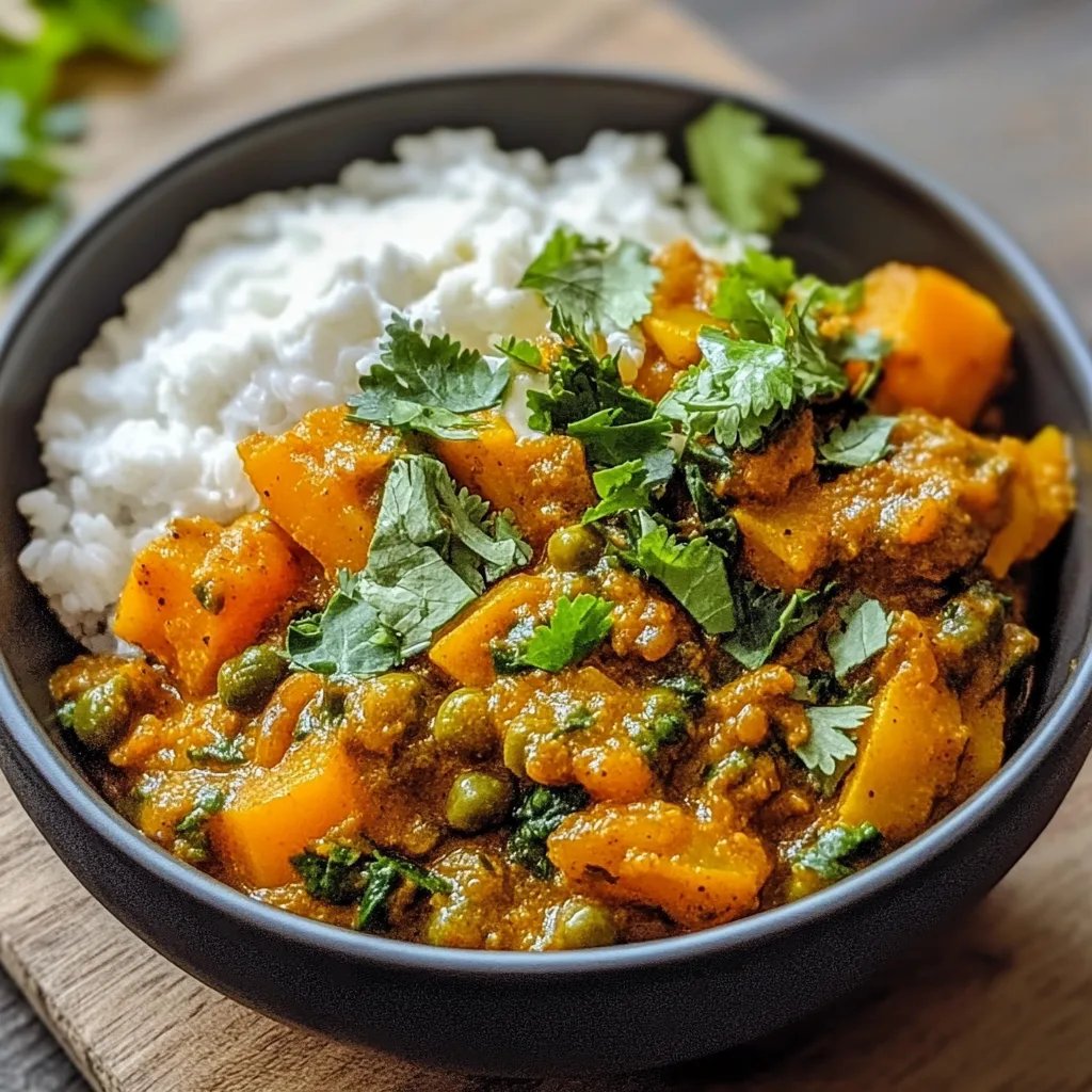 Kürbis-Linsen-Curry