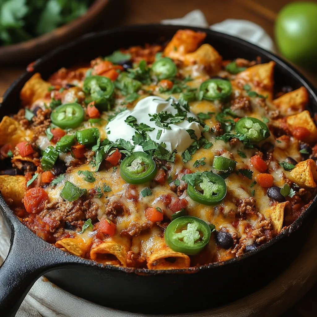 Hackfleisch-Enchilada-Pfanne: Ein Unglaubliches Ultimatives Rezept für 4 Personen