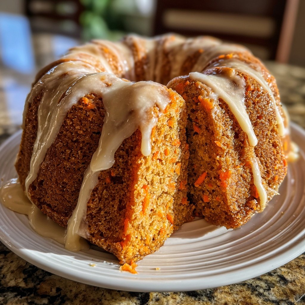 Steinbock Gewürzter Karotten Bundkuchen