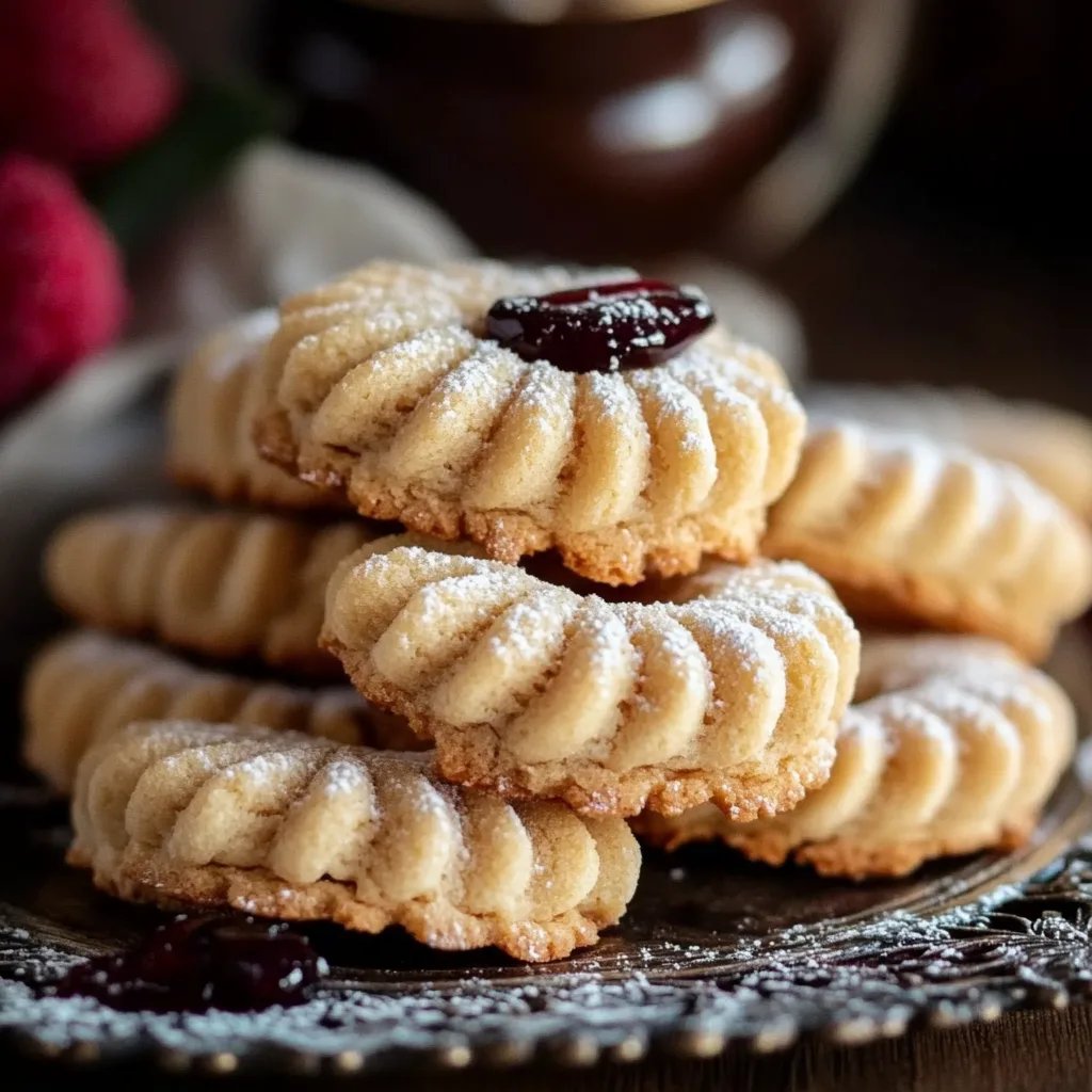 Wiener Plätzchen, die Zergehen auf der Zunge!