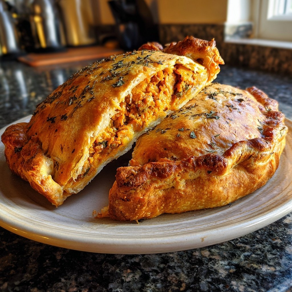 Schweinchen in Decke gewebter Teig