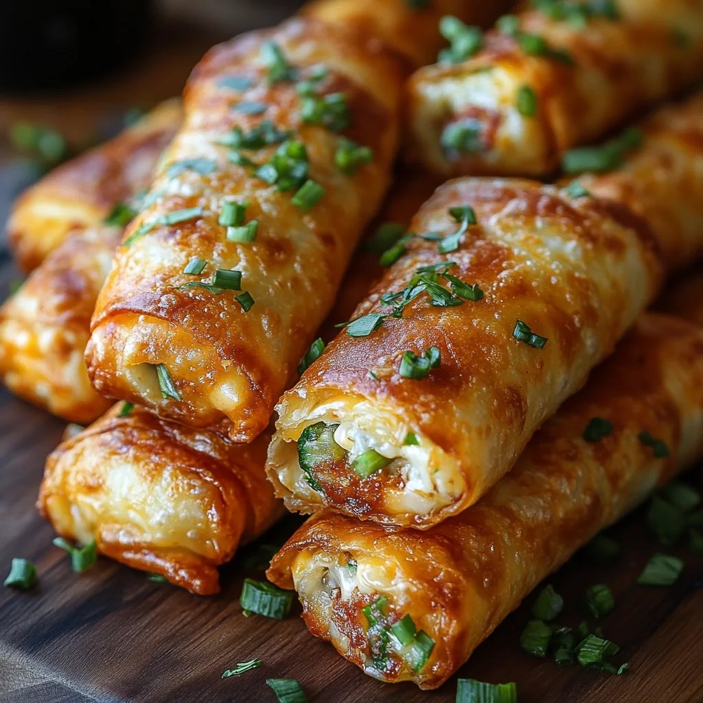 Jalapeño-Käse-Popper-Frühlingsrollen: Ein Unglaubliches Ultimatives Rezept