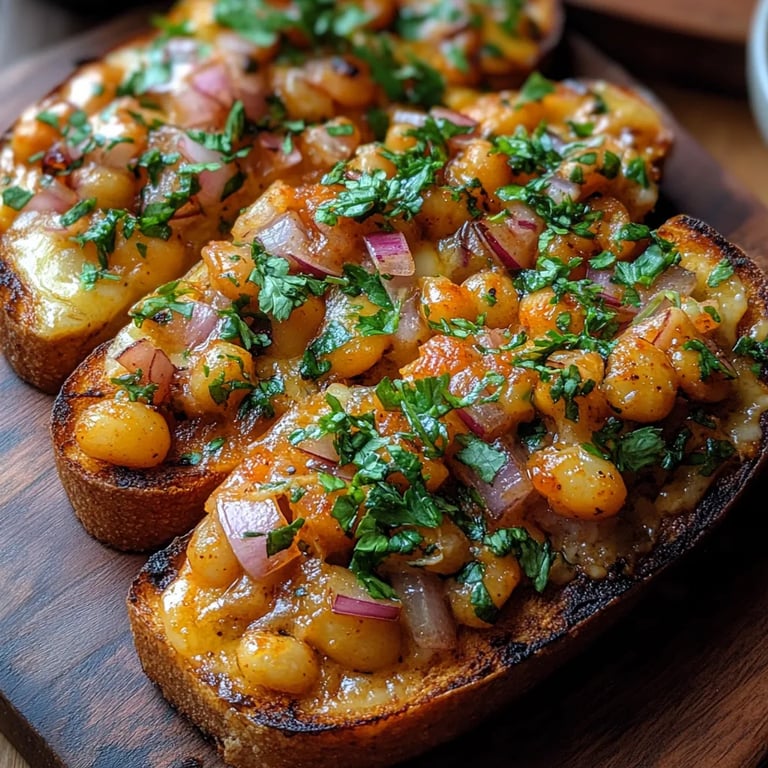 Würzige Bohnen mit Käse auf Toast: Ein Unglaubliches Ultimatives Rezept für 5 Personen