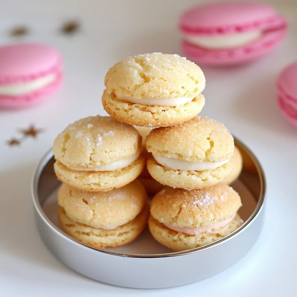 Saftige Milchmädchen-Makronen