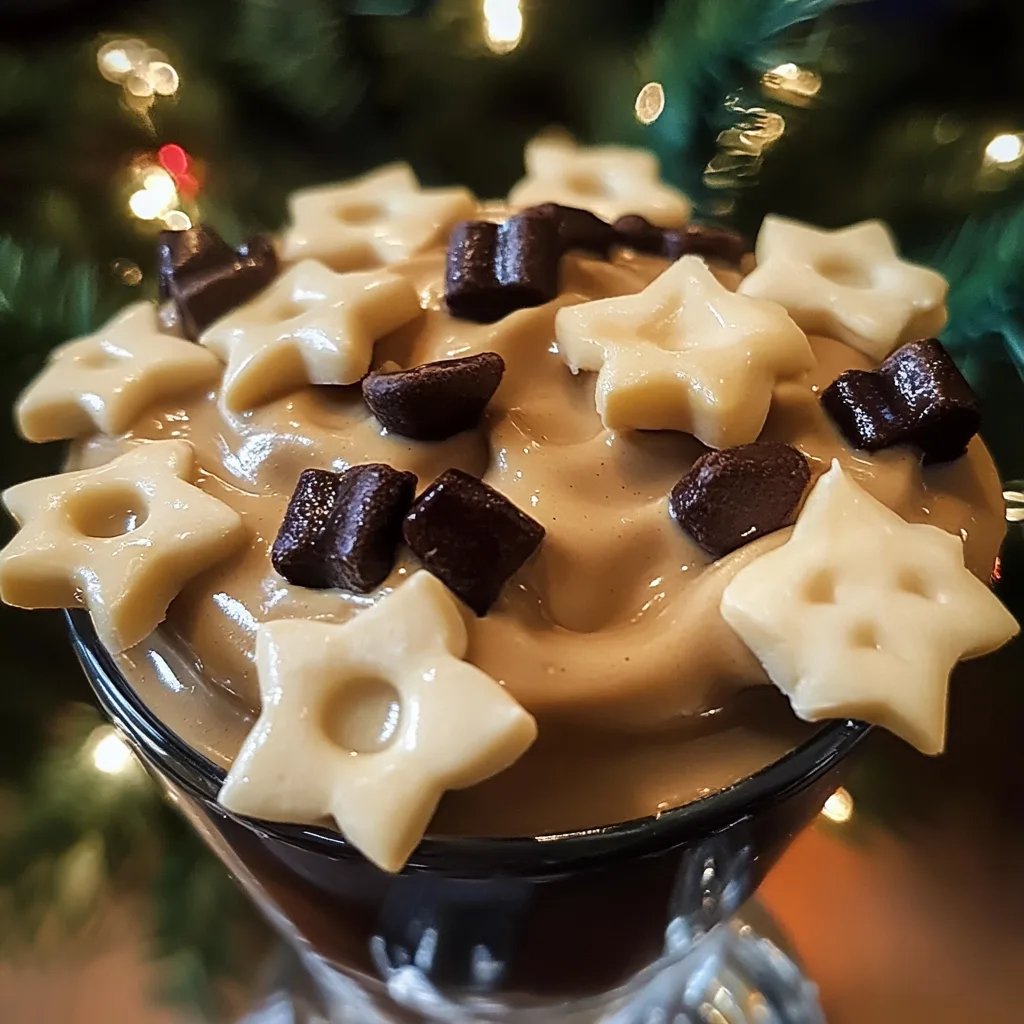 Weihnachtliche Mokkasterne