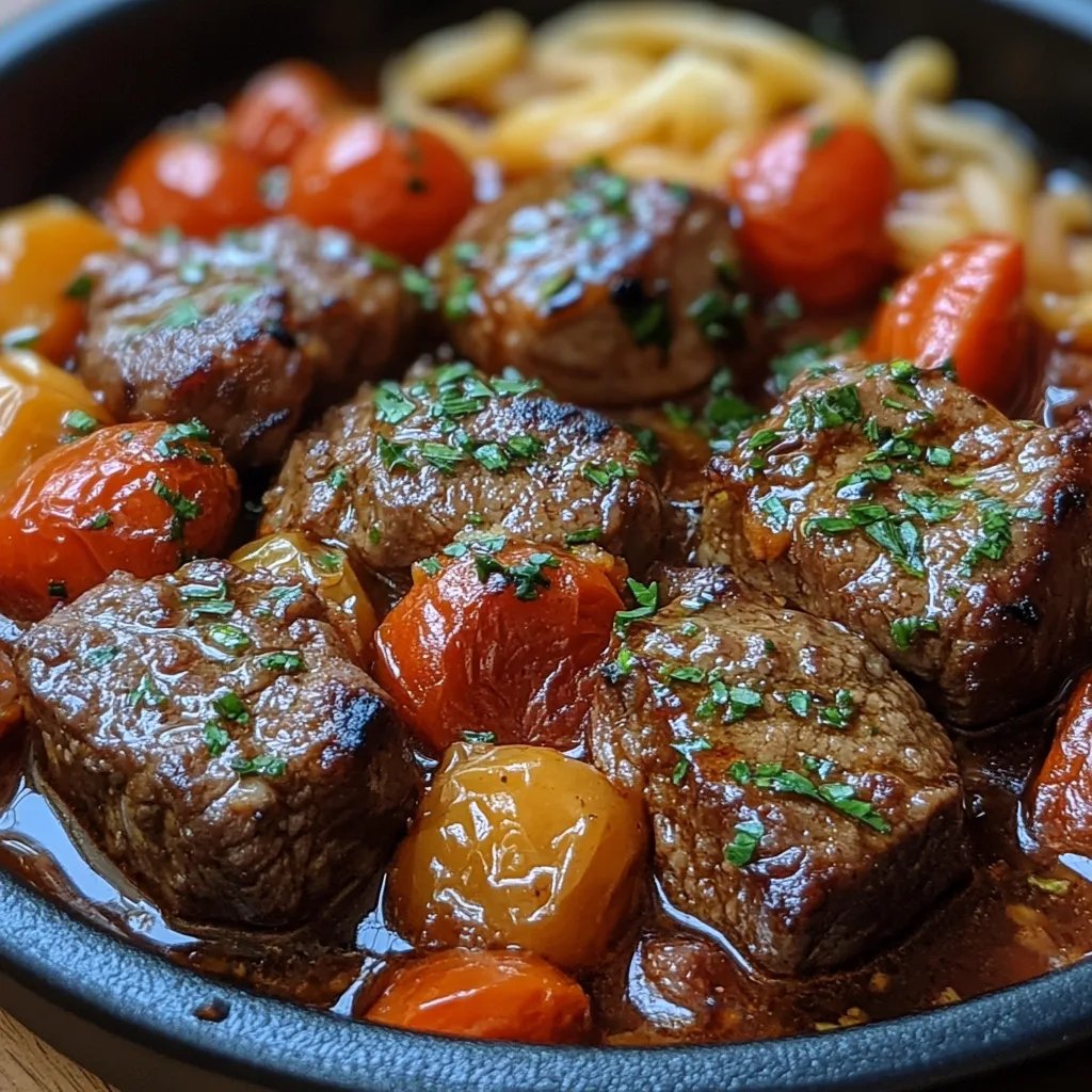 One-Pot-Rindfleisch-Giouvetsi: Ein Unglaubliches Ultimatives Rezept für 4 Personen