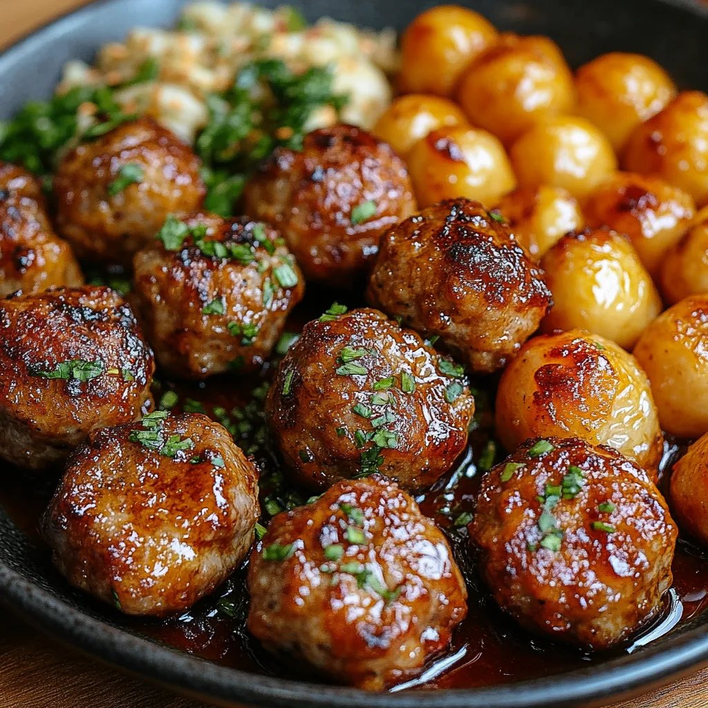 Koreanische BBQ-Fleischbällchen mit Gemüse: Ein Unglaubliches Ultimatives Rezept für jeden Anlass