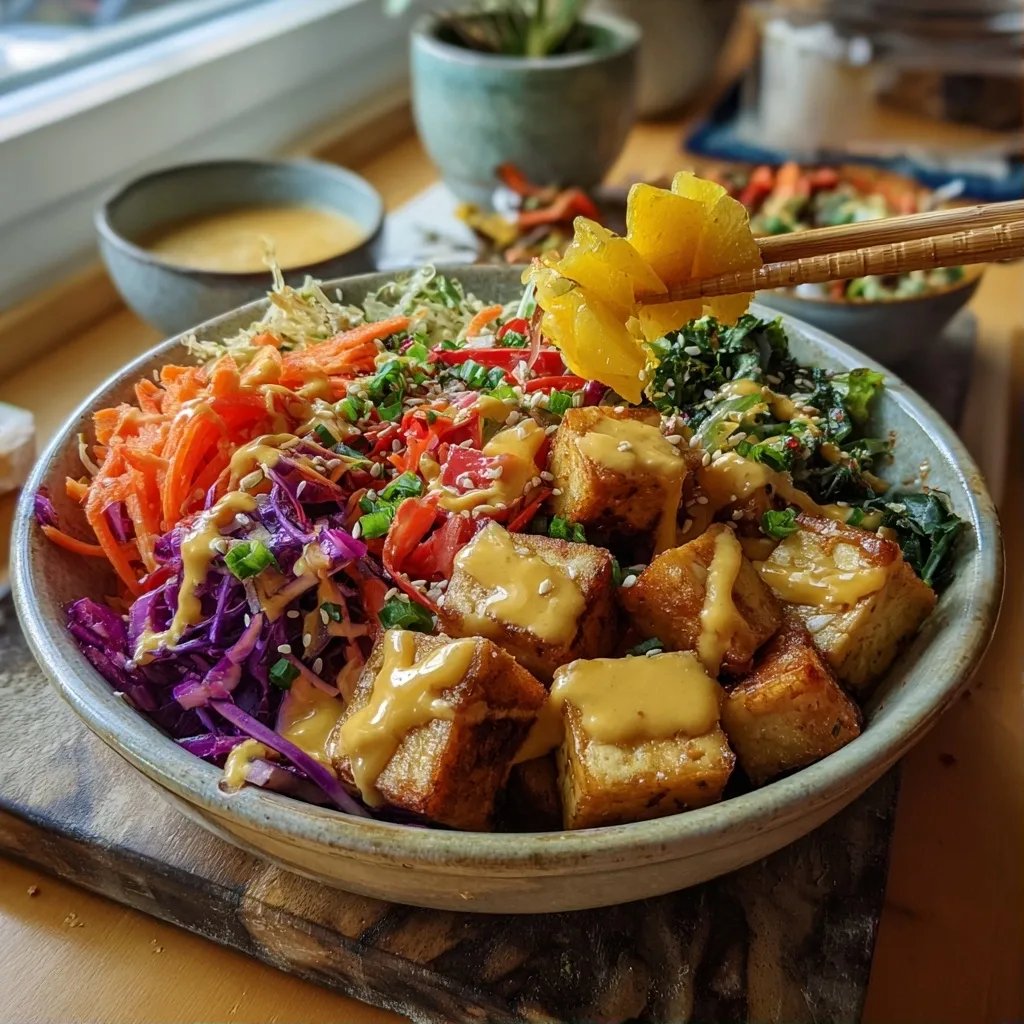 Tofu Bowl Asiatisch