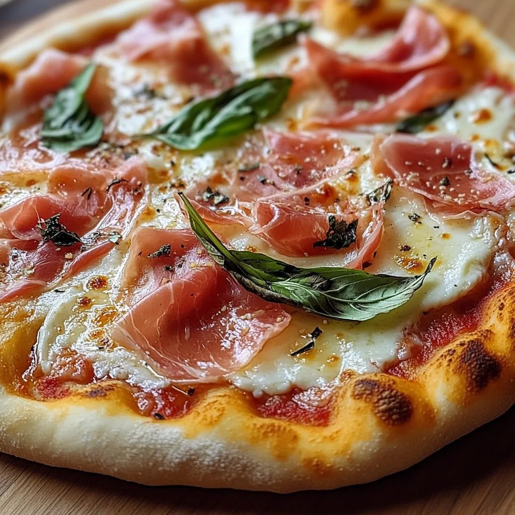 Weiße Pizza mit Prosciutto: Ein Unglaubliches Ultimatives Rezept