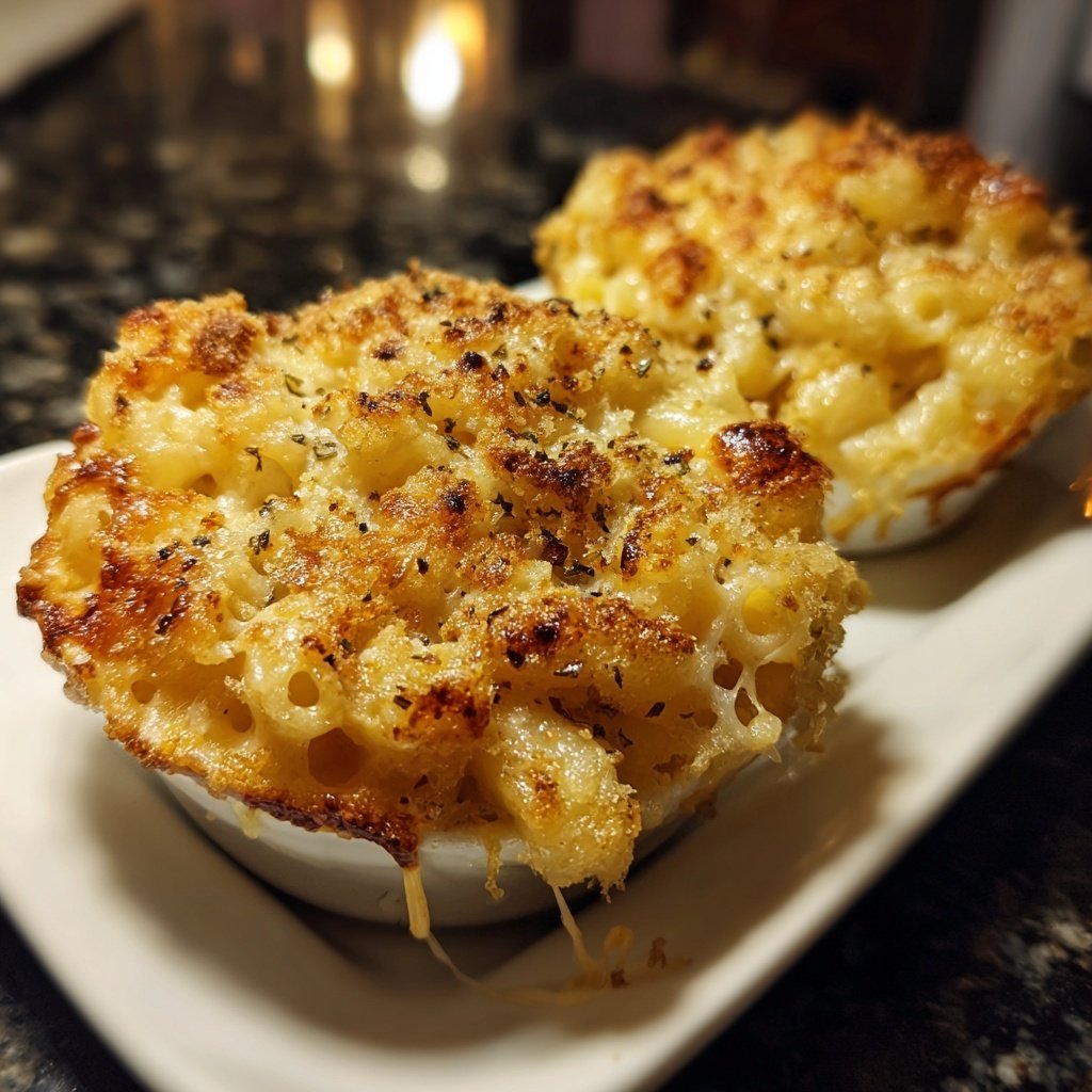 Mini-Mac-and-Cheese-Raclettepfännchen für Kinder und Gäste​