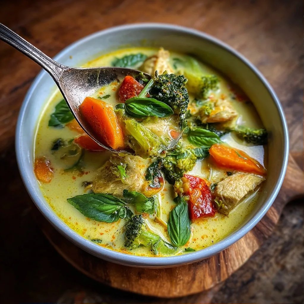 Grünes Thai Curry
