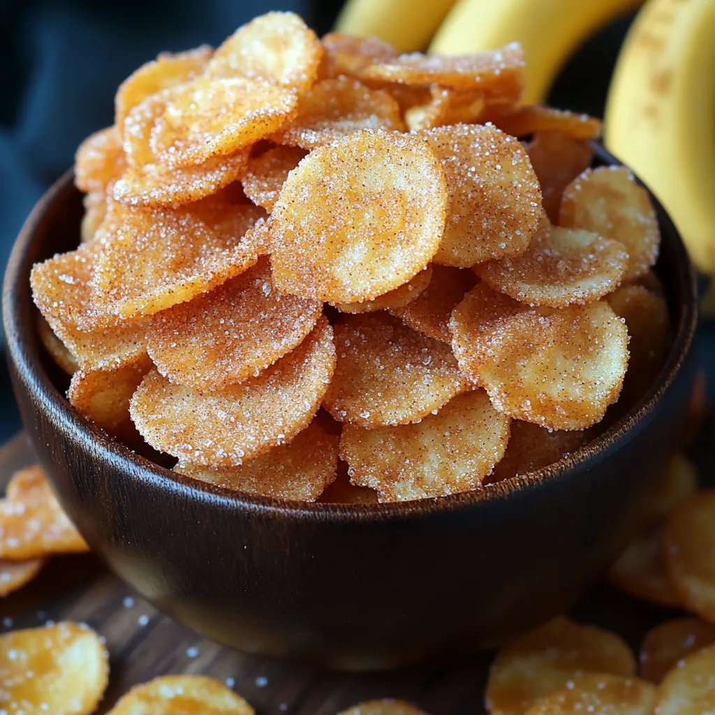 Knusprige Bananenchips mit Zimt und Zucker: Ein Unglaubliches Ultimatives Rezept