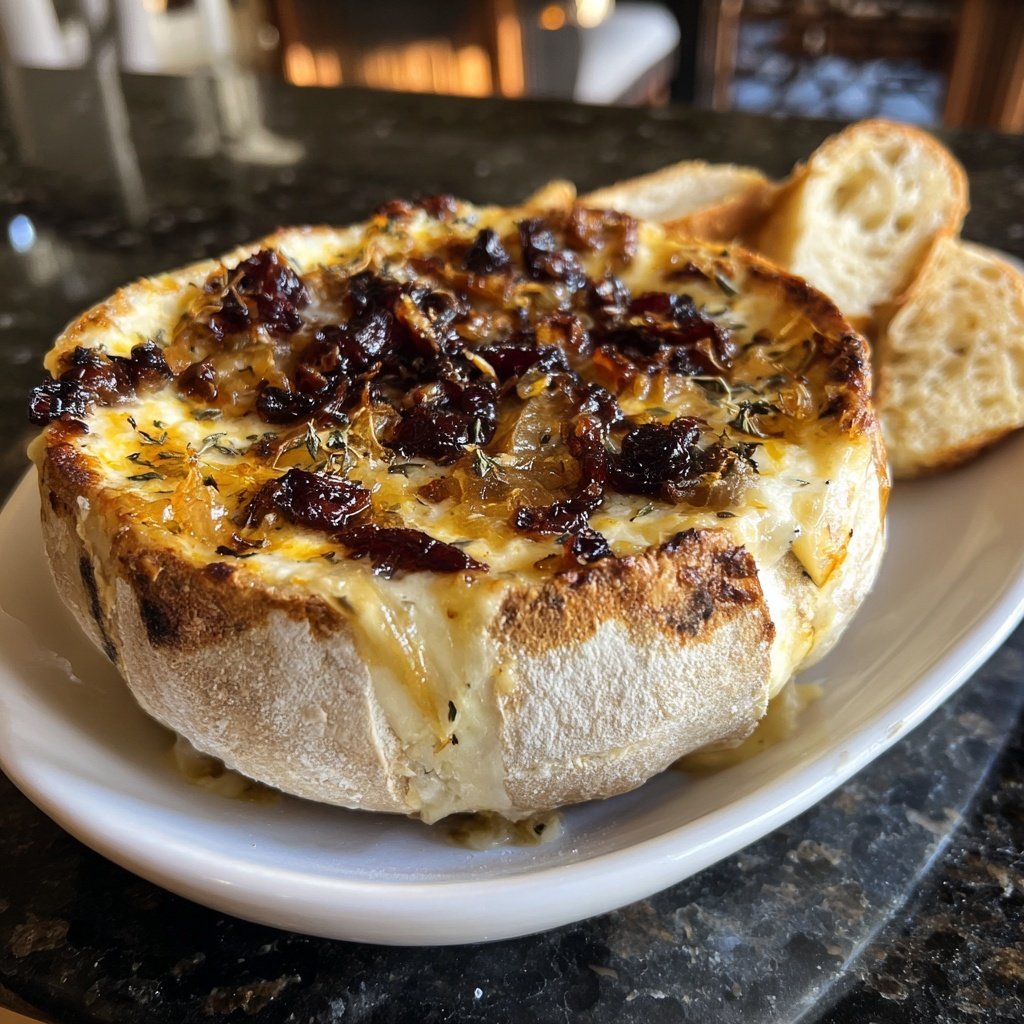 Französischer Zwiebel Dip