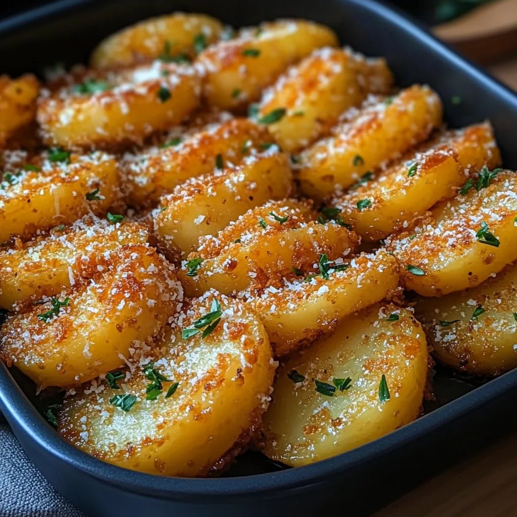 Ultimatives knuspriges Parmesan-Kartoffelgericht: Ein unglaubliches Rezept für 4 Personen