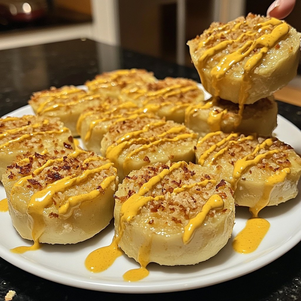 Rosenkohl in Frischkäse-Senfsauce