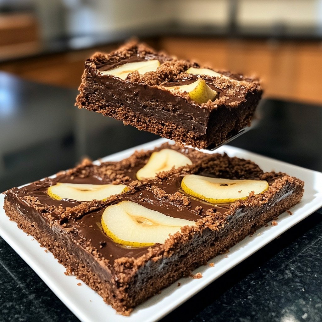 Schokoladen-Birnen-Kuchen