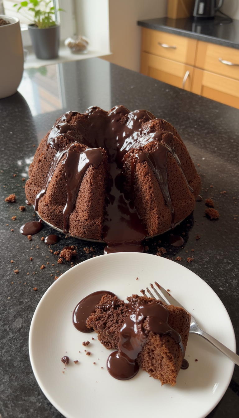 Vulkan Schoko Kuchen