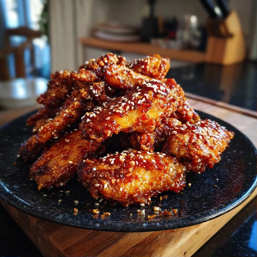 Crispy Chicken Wings Backen