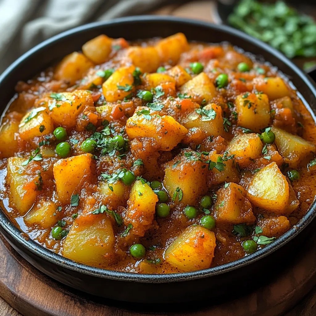 Kartoffelcurry mit Erbsen: Ein Unglaublich Essenzielles Rezept für 5 Personen